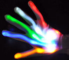 Light Up Flashing XO Xbone Multicolor LED Gloves