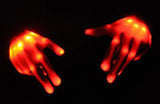 XO Red Light Up Xbone LED Gloves